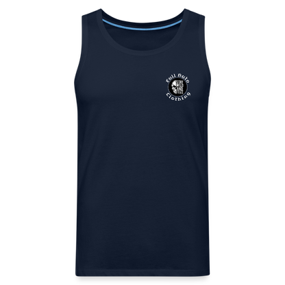 Premium Tank Top - 1 - navy