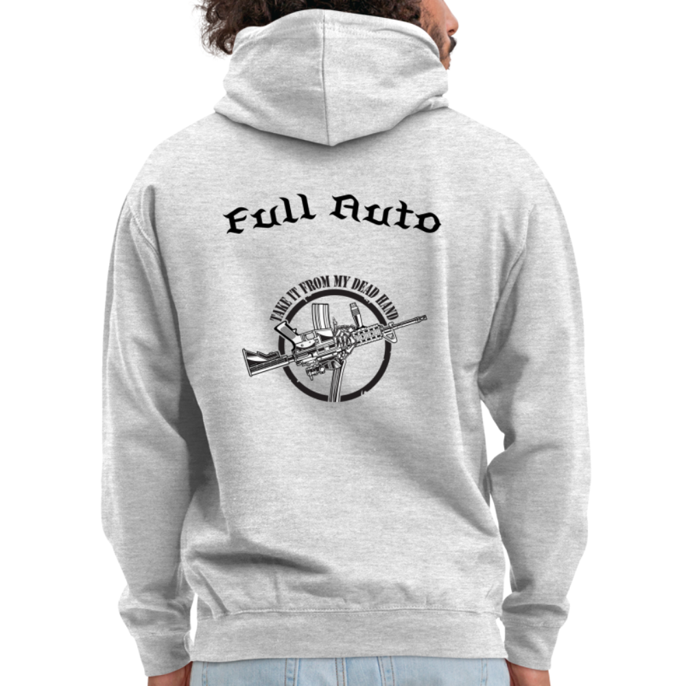 Hoodie - 12 - light heather grey