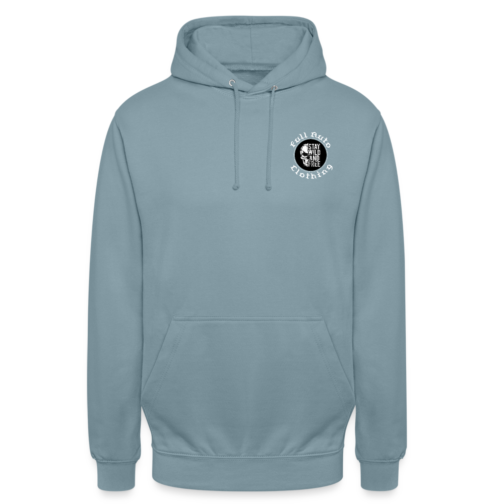 Men's Hoodie - 9 - stonewash blue