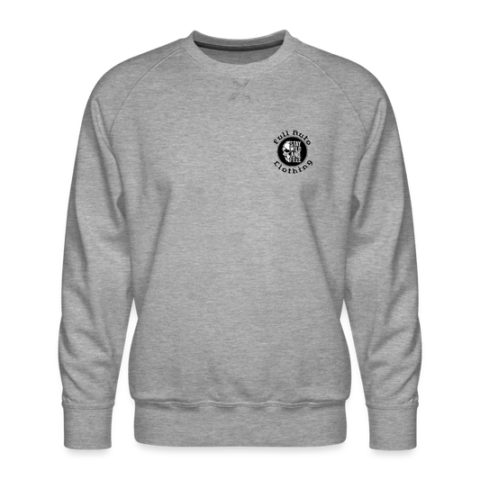 Men’s Premium Sweatshirt - 1 - heather grey