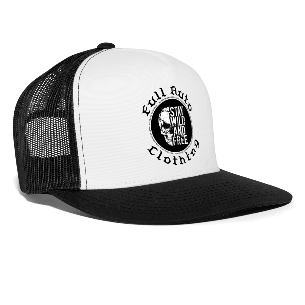 Trucker Cap - 1 - white/black