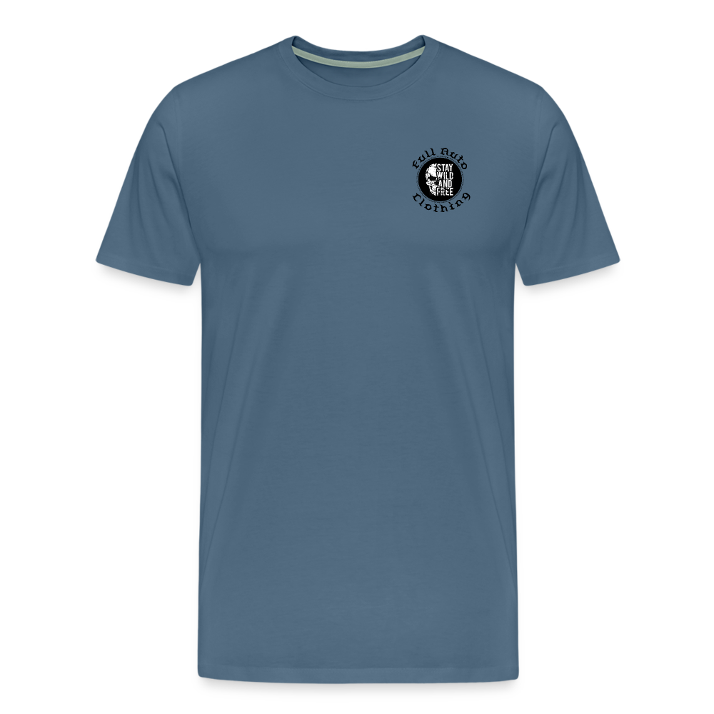 Premium T-Shirt - 1 - steel blue