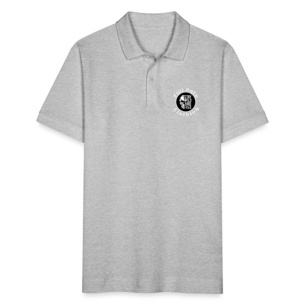 Polo Shirt - 1 - heather grey