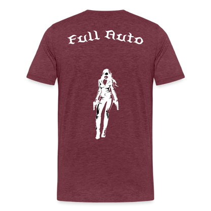 Premium T-Shirt  - 4 - heather burgundy