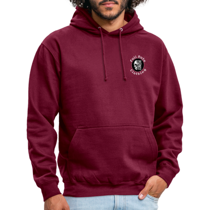 Men's Hoodie - 12 - bordeaux