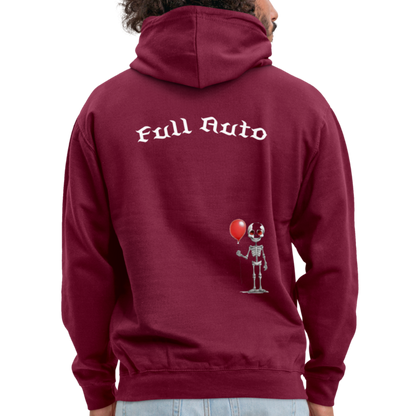 Men's Hoodie - 9 - bordeaux