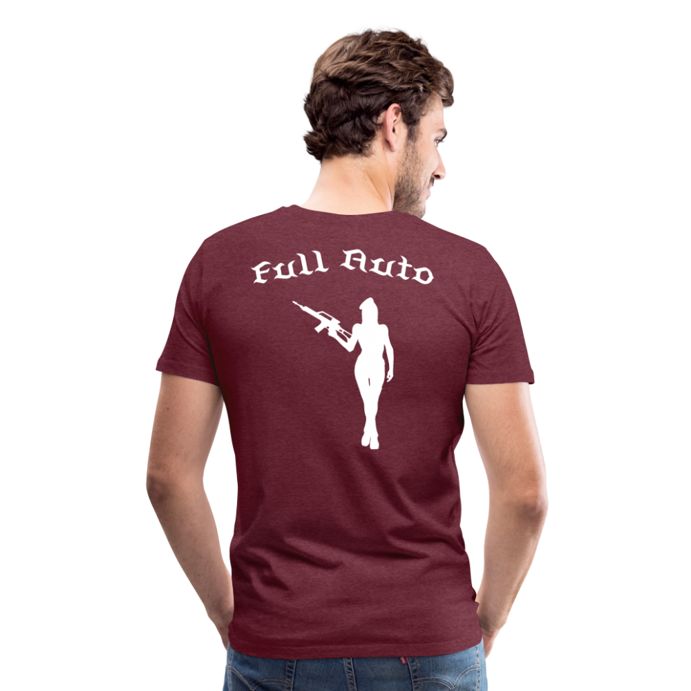 Premium T-Shirt - 15 - heather burgundy