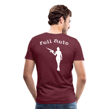 Premium T-Shirt - 15 - heather burgundy